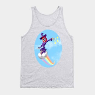 WITCH GIRL ON A CLOUD Tank Top